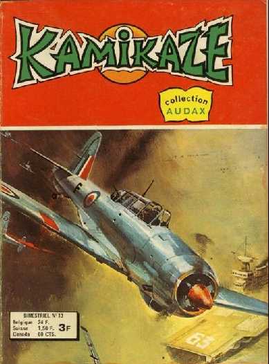 Scan de la Couverture Kamikaze n 13